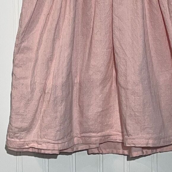 Max St Jdio Flowey Blush Pink Ruffled Dress Size 4T - Picture 8 of 9